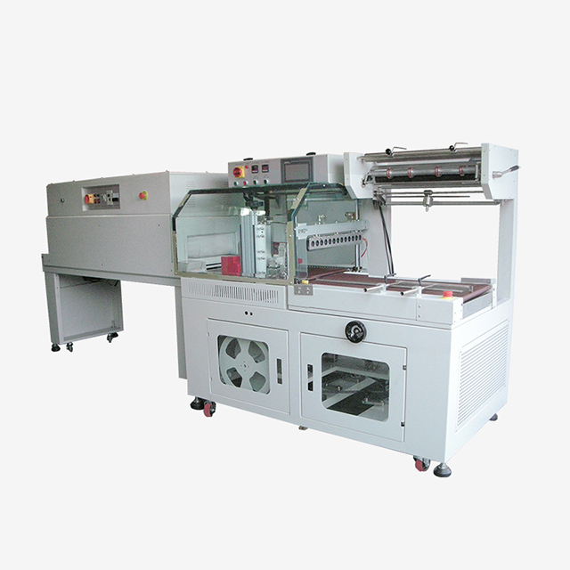 Máy đóng gói co lại nhiệt với đường hầm cho bảng sàn BSF-5545LE+BS-4525